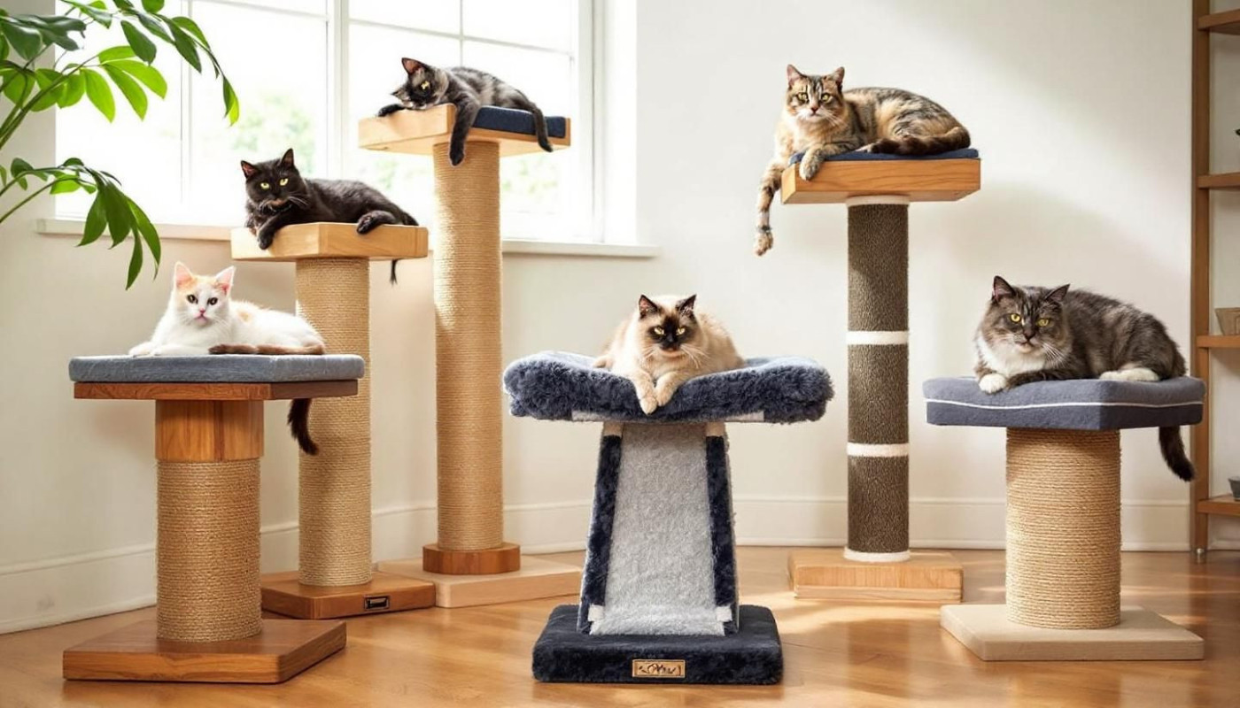 Wie wählt man den perfekten Kratzbaum für verschiedene Katzentypen?